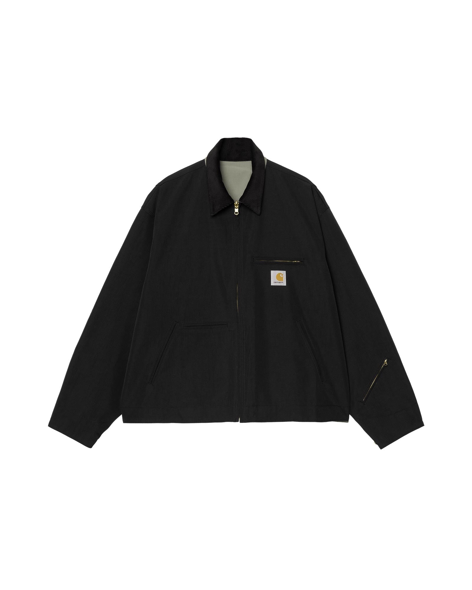 REVERSIBLE DETROIT JACKET MAX BLACK