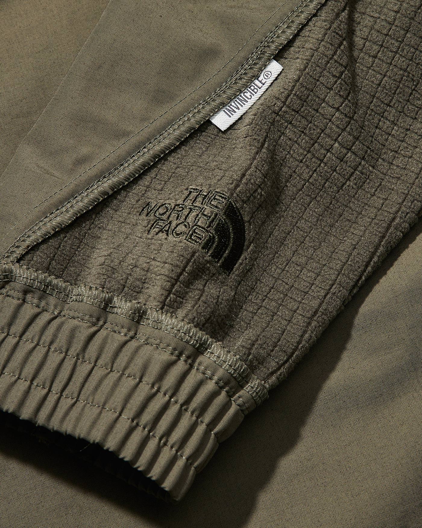 U WOVEN HYBRID CREWNECK TAUPE GREEN