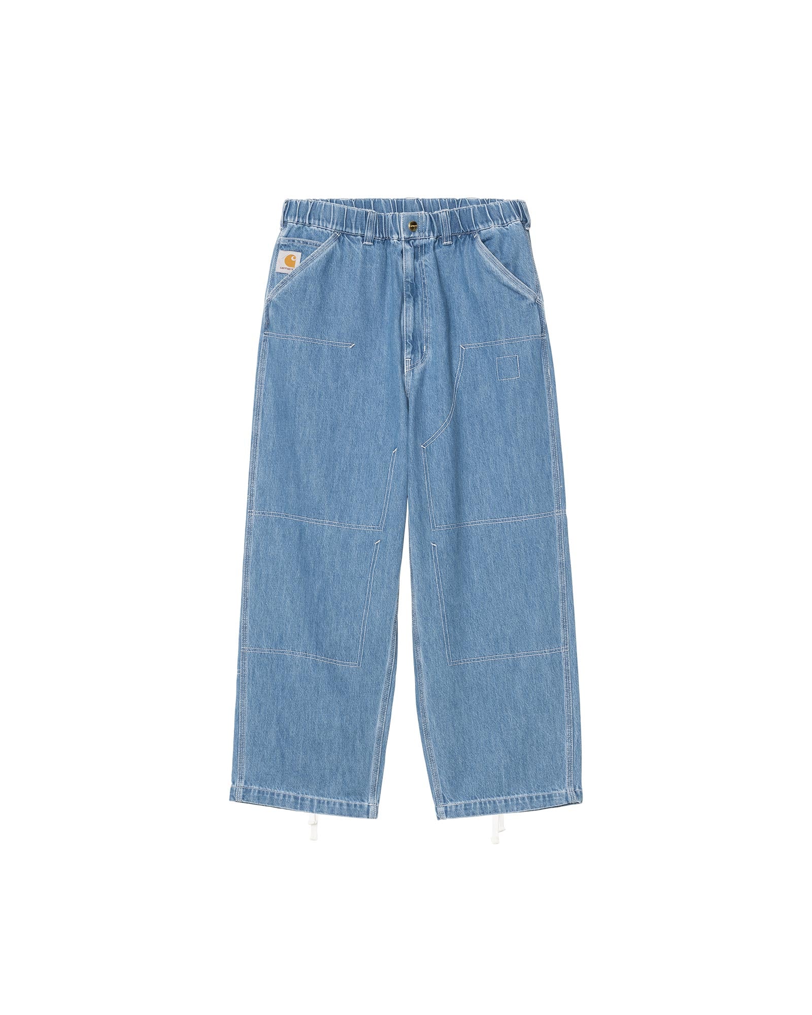 REMOVED POCKET DOUBLE KNEE PANT DENIM