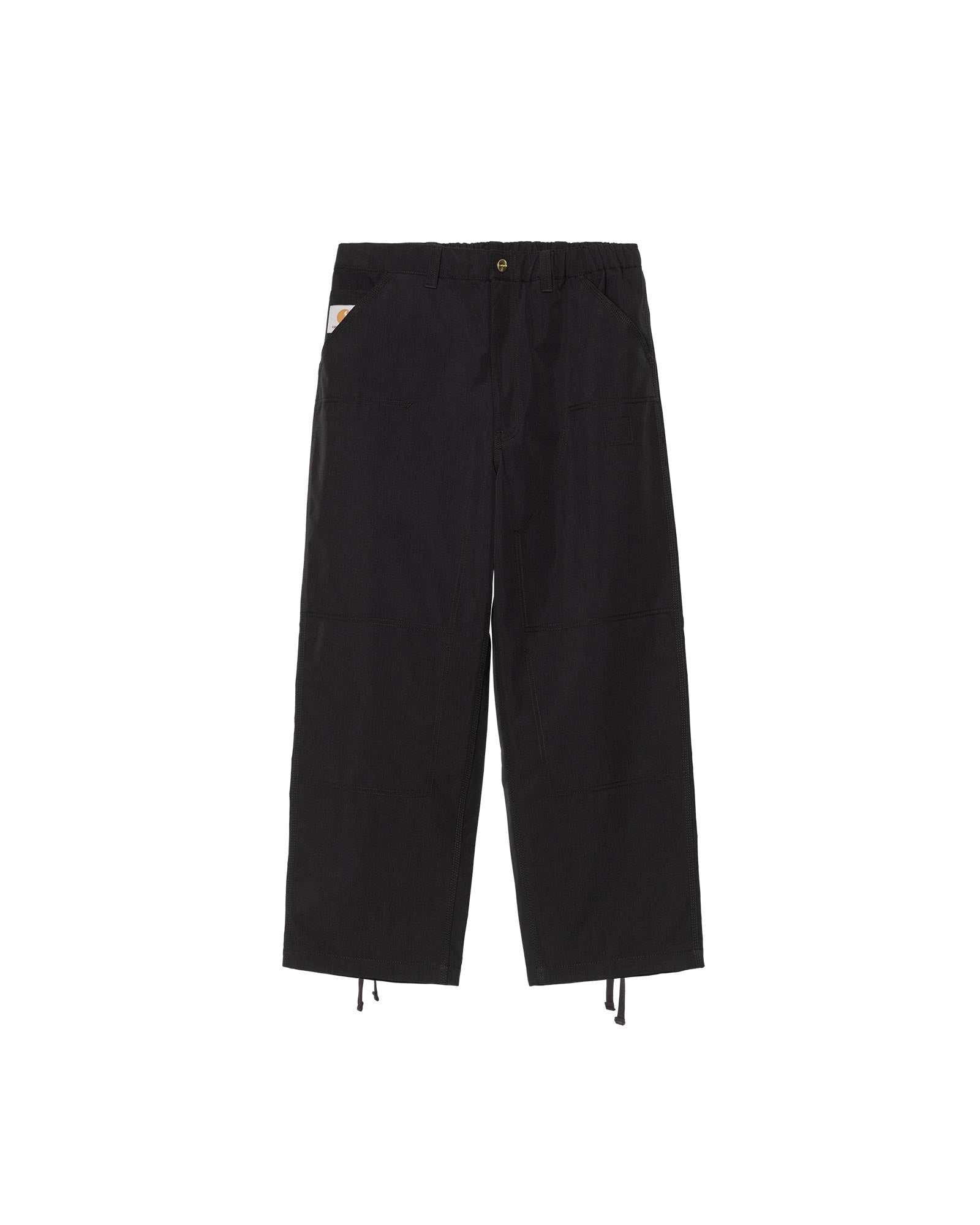 REMOVED POCKET DOUBLE KNEE PANT BLACK