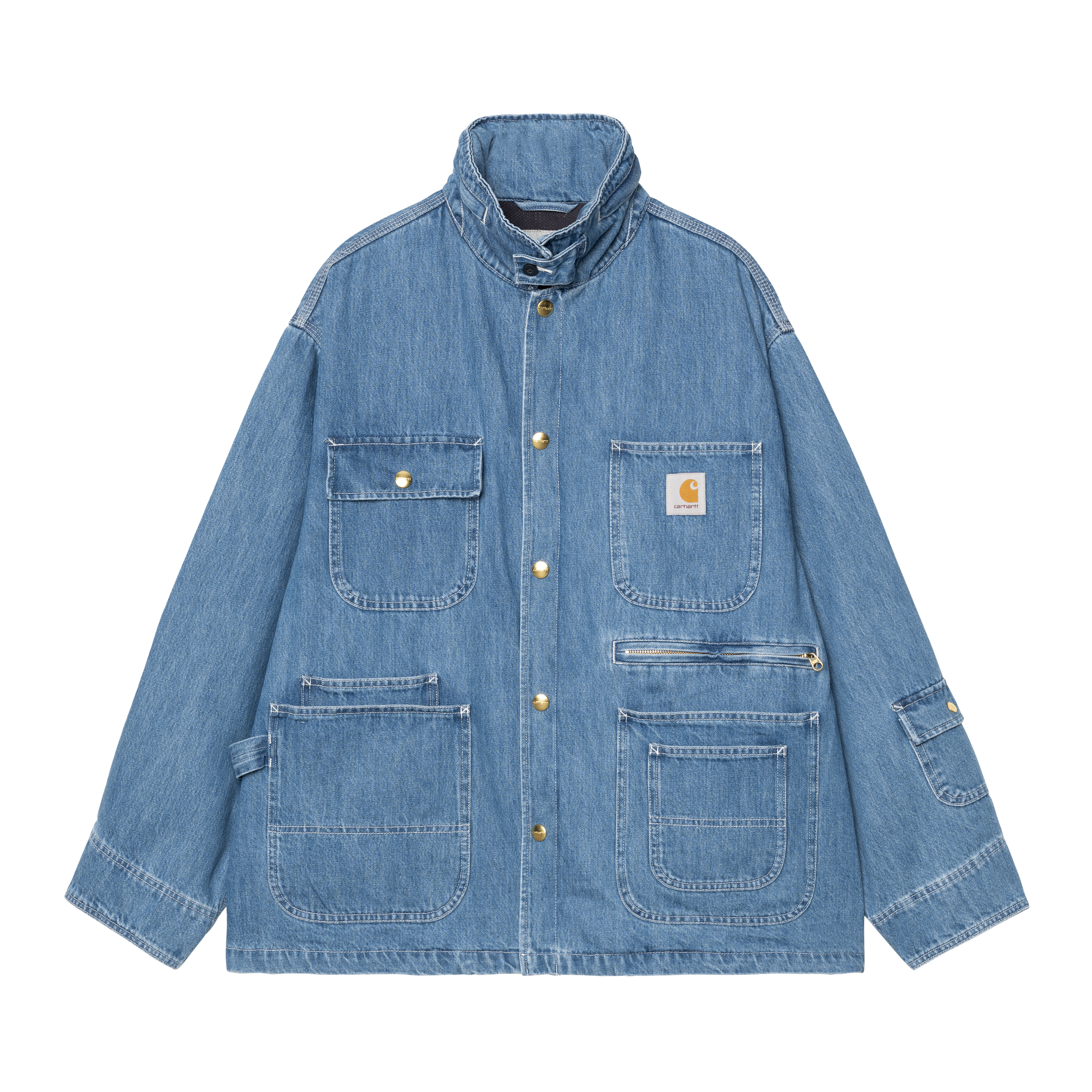 DENIM CHORE COAT MAX