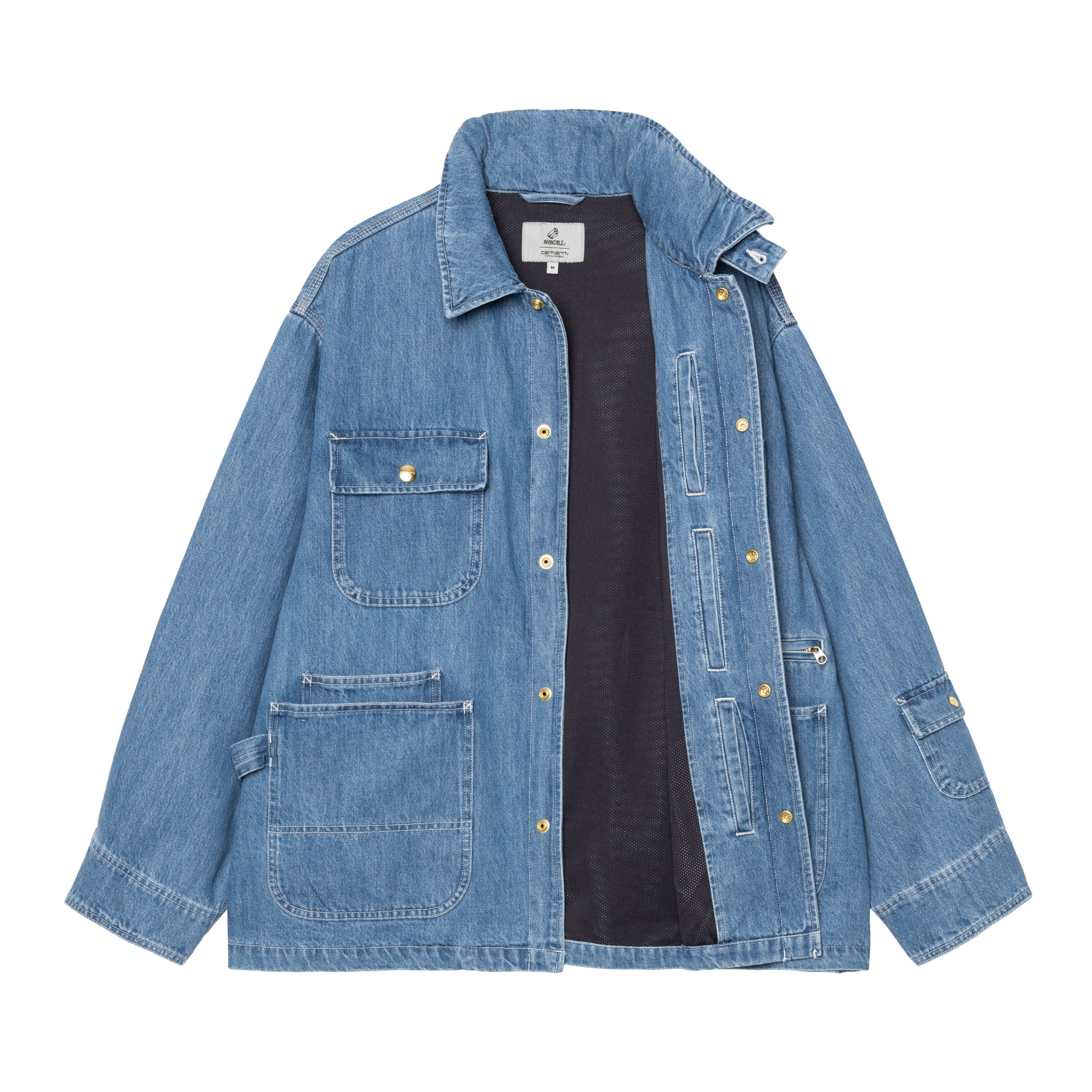 DENIM CHORE COAT MAX