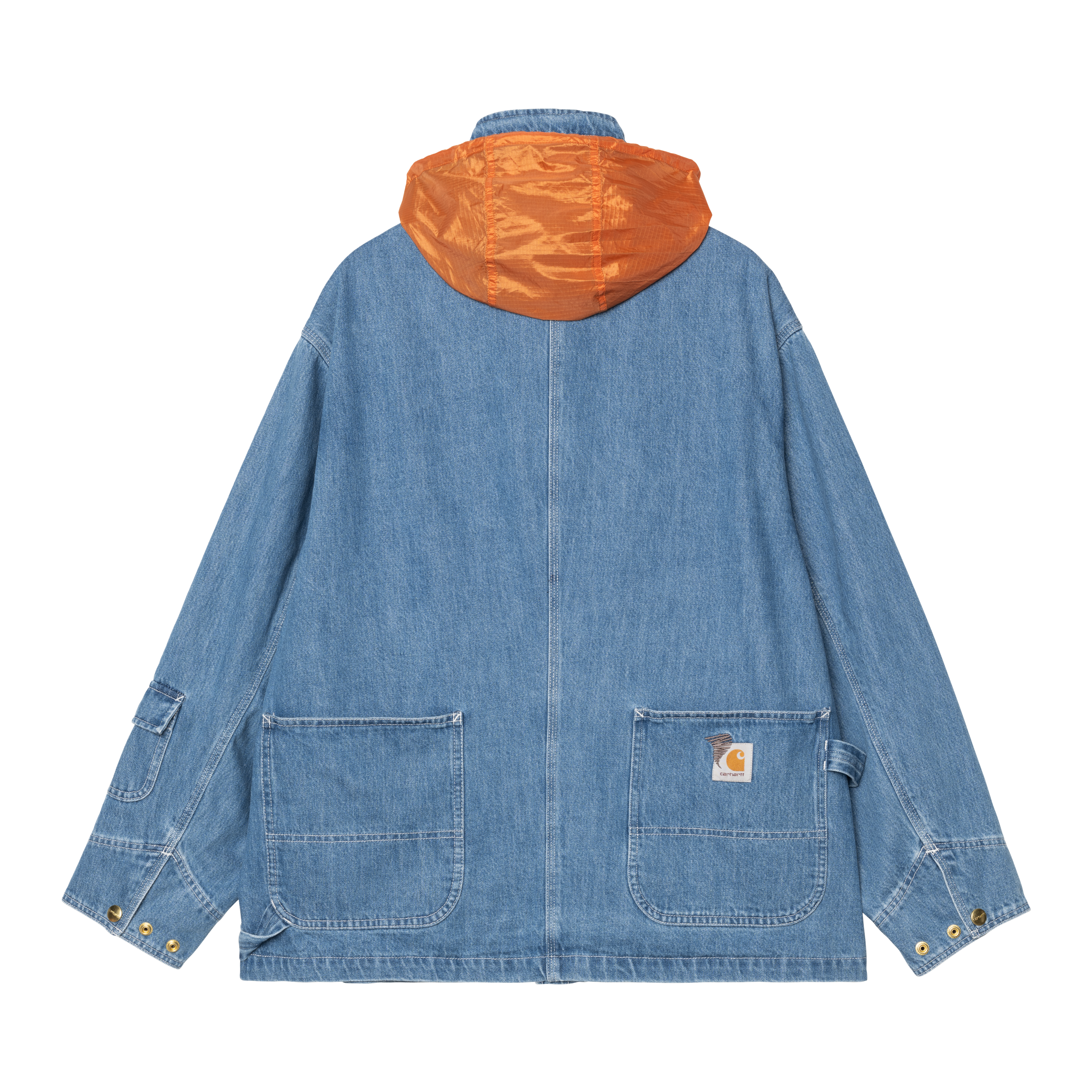 DENIM CHORE COAT MAX