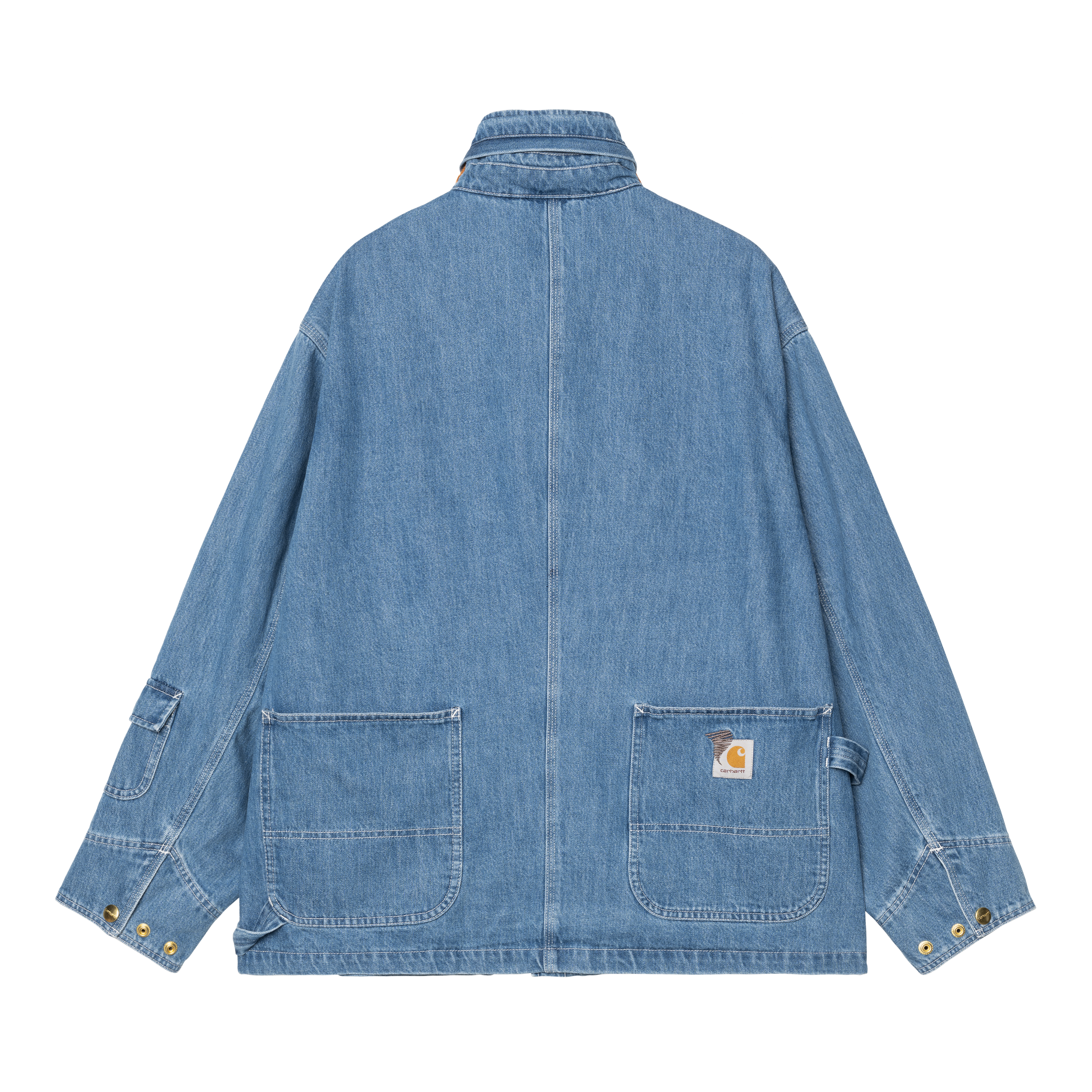 DENIM CHORE COAT MAX