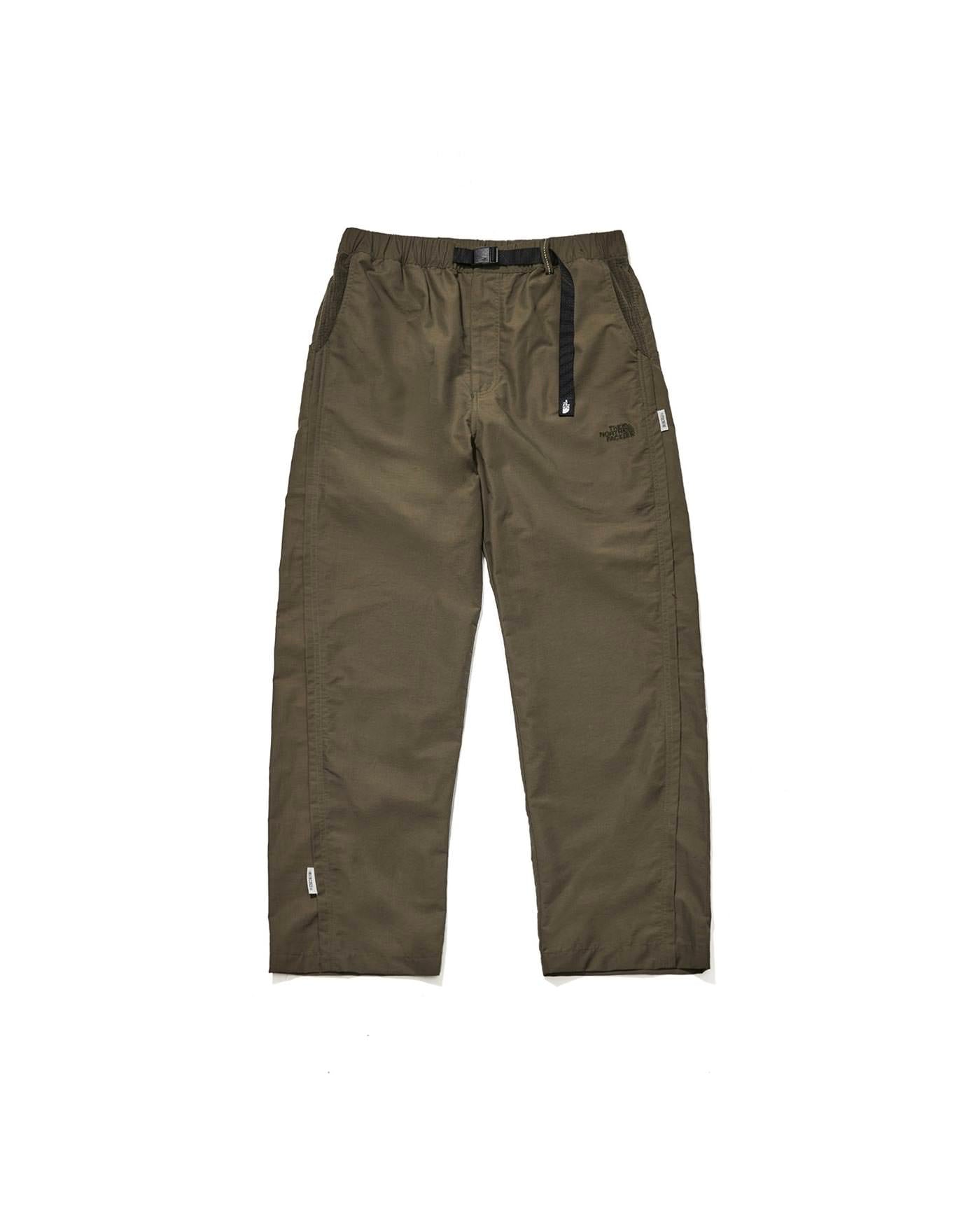 M WOVEN HYBRID PANTS TAUPE GREEN