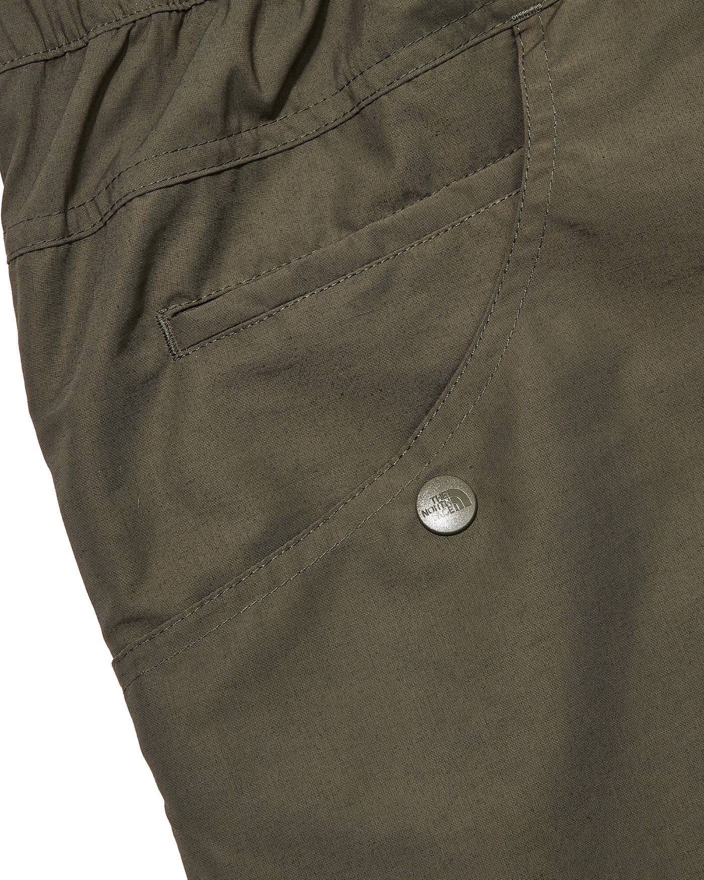 M WOVEN HYBRID PANTS TAUPE GREEN