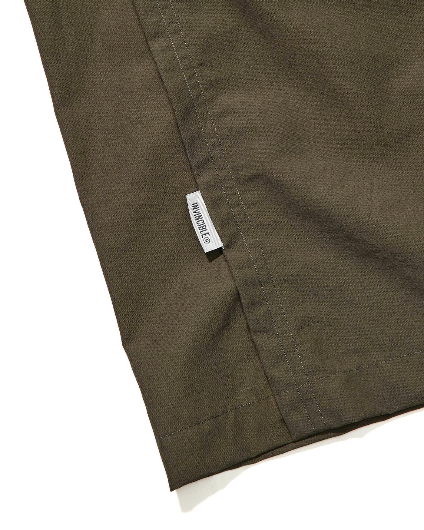 M WOVEN HYBRID PANTS TAUPE GREEN