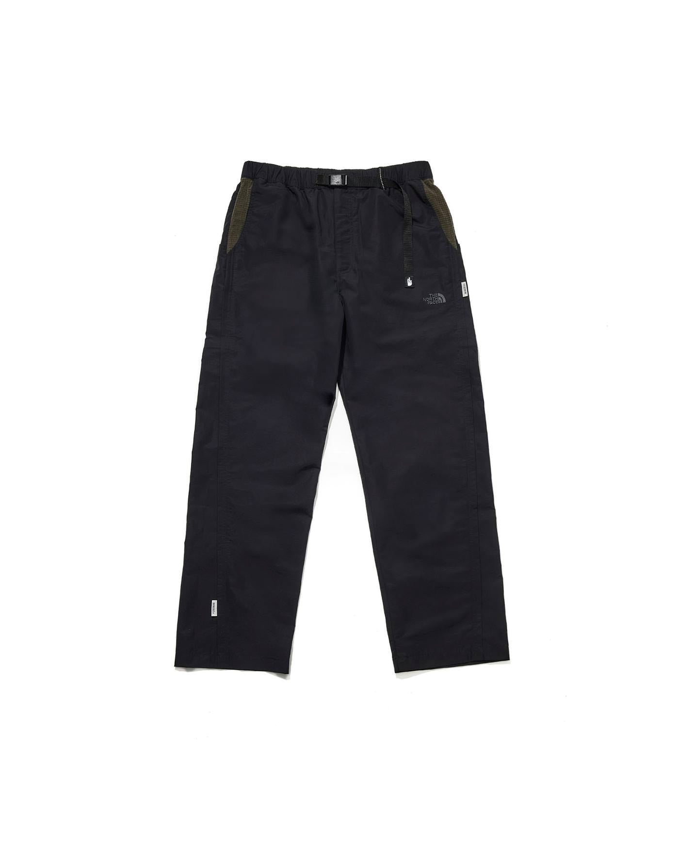 M WOVEN HYBRID PANTS BLACK