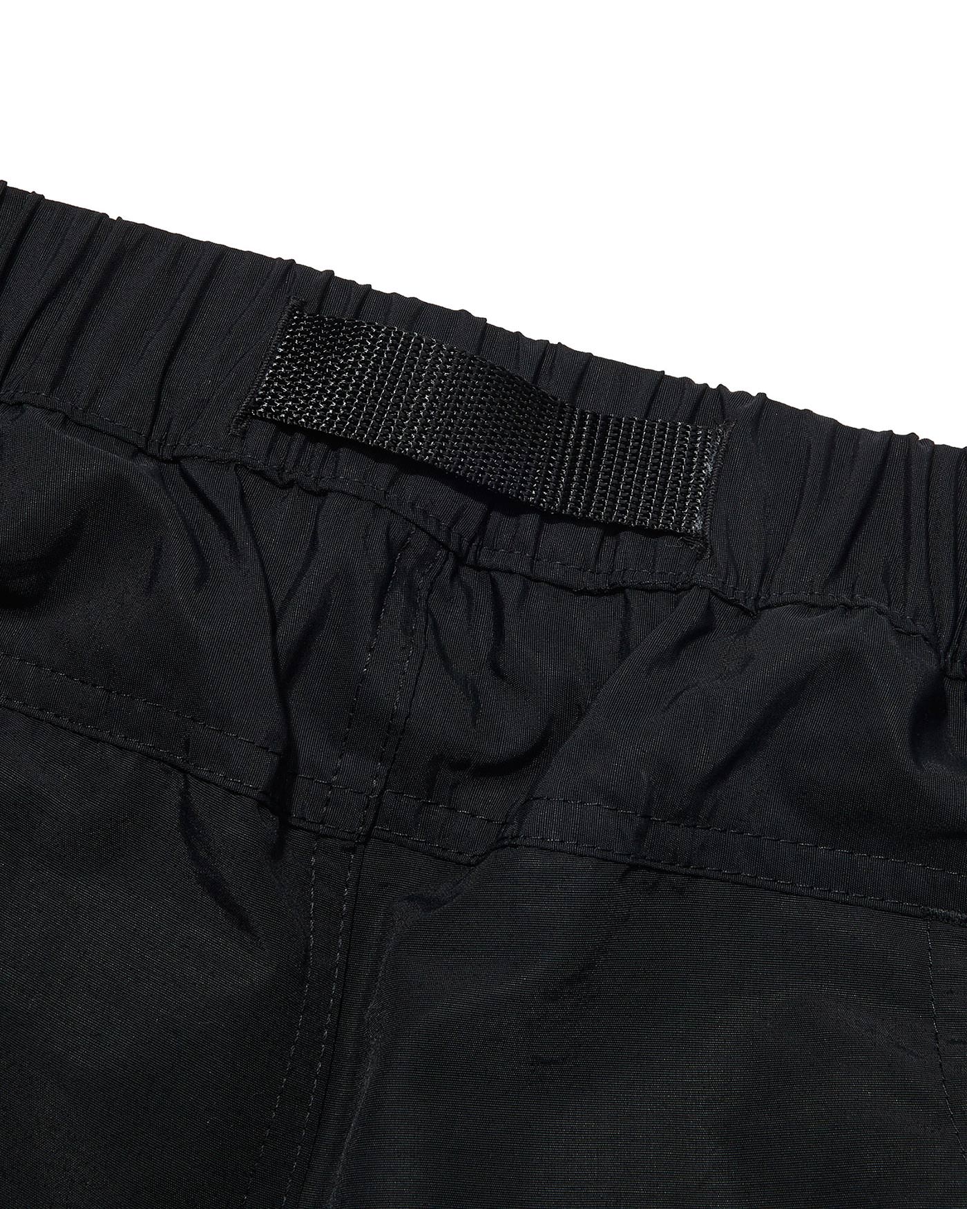 M WOVEN HYBRID PANTS BLACK